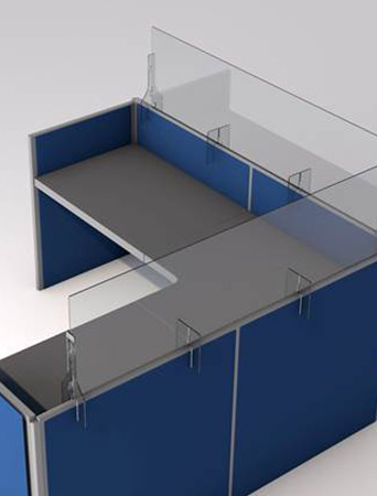AMR Cubicle Partition Demo picture